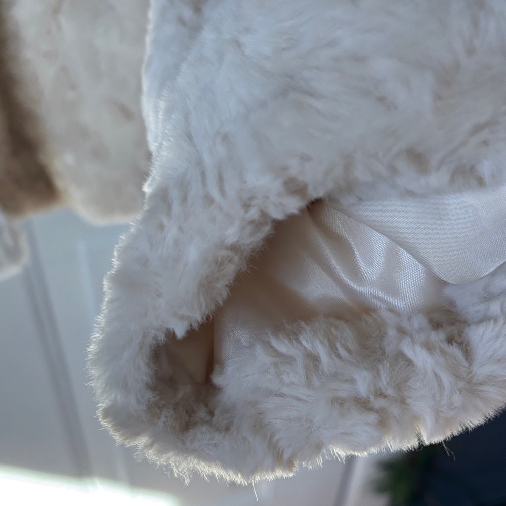 Ci Sono Cream Teddy Jacket - Picture 6 of 11